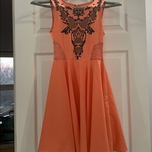 Pink boutique dress